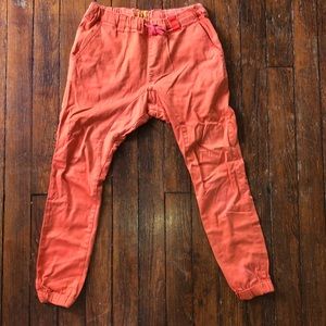 Orange Joggers